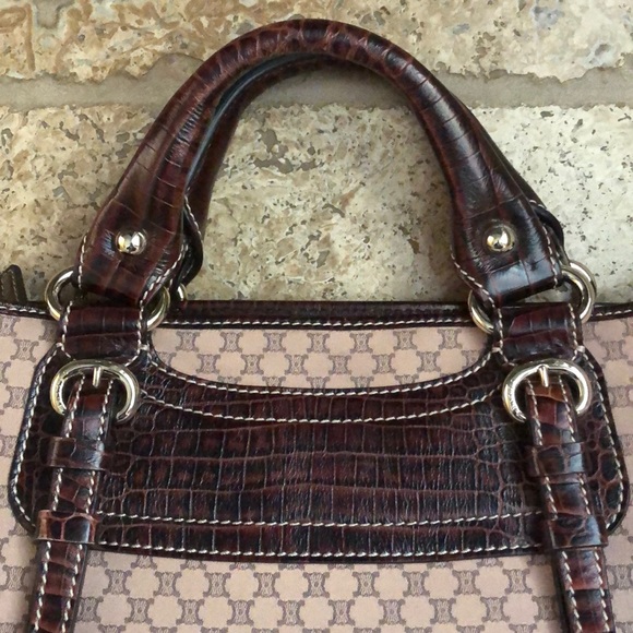 Authentic Celine exotic skin handbag w dust cover - Picture 2 of 9